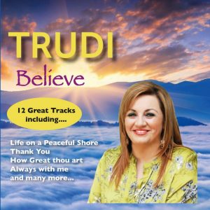 trudilalor.com CD cover Believe by Trudi Lalor